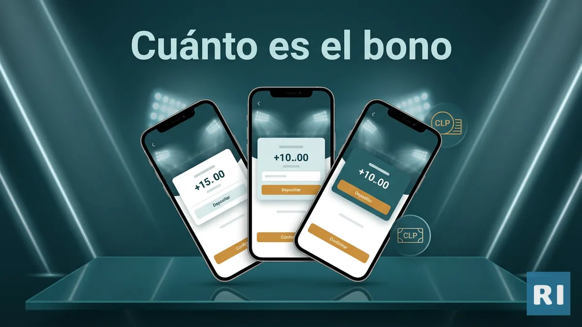 Rivalo Chile: comparación de montos, depósito mínimo y rollover del bono de bienvenida entre distintas páginas
