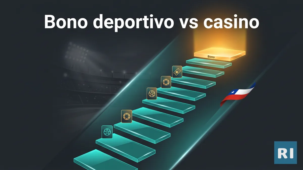Diferencias entre el bono de casino y el bono de apuestas deportivas de Rivalo Chile: rollover y contribución de juegos