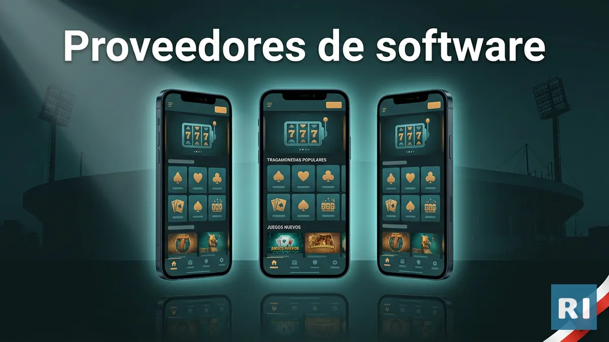 Proveedores de software de tragamonedas en el catálogo de casino de Rivalo Chile, con acento de Chile