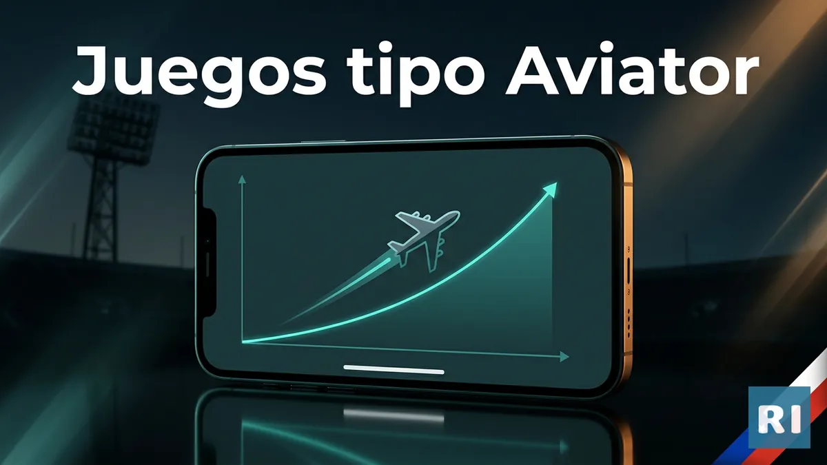 Juego de aviones tipo Aviator y crash en el catálogo de casino de Rivalo Chile con acento chileno