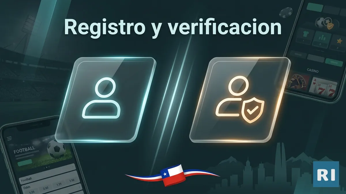 Comparacion visual entre registro basico y verificacion completa en Rivalo Chile
