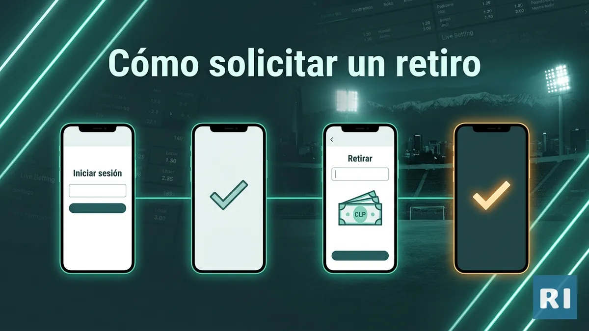 Pasos para solicitar un retiro en Rivalo desde Chile: inicio de sesión, verificación y confirmación