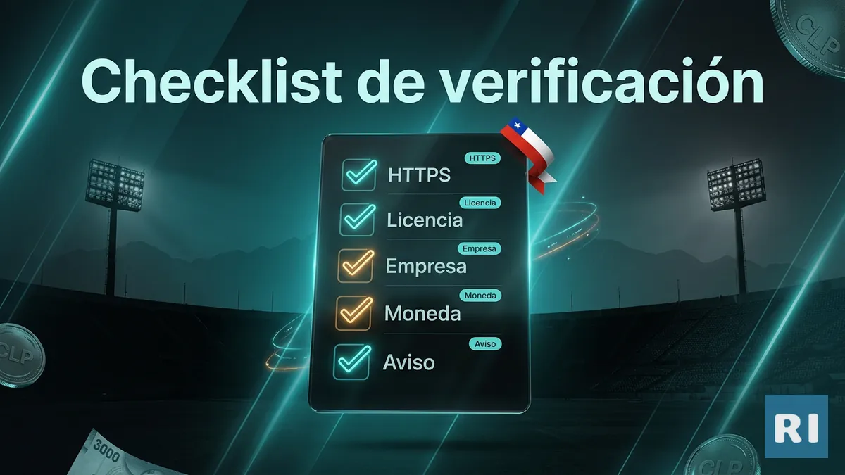 Checklist para verificar que estás en el sitio correcto de Rivalo Chile